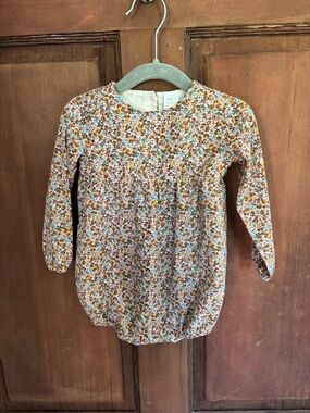H&M Baby Girls’ Floral Long-Sleeve Bodysuit